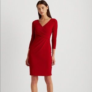 Lauren Ralph Lauren 3/4 sleeve  Jersey Dress 8P